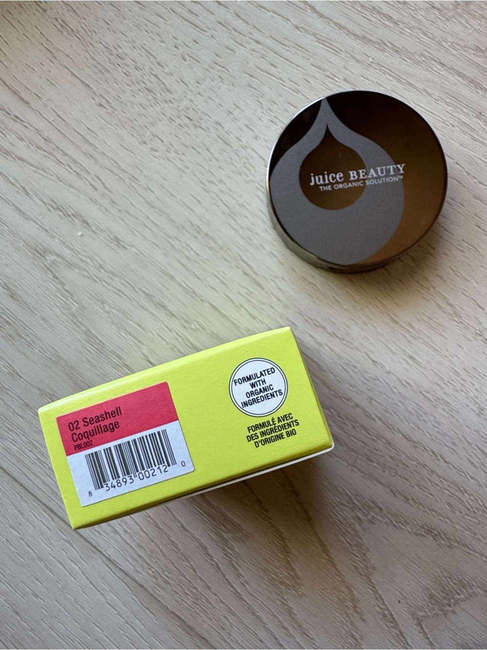 NEW Juice Beauty Last Looks Cream Blush — Seashell